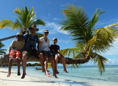 Abschlussfoto vom Madagaskar Urlaub mit Familie